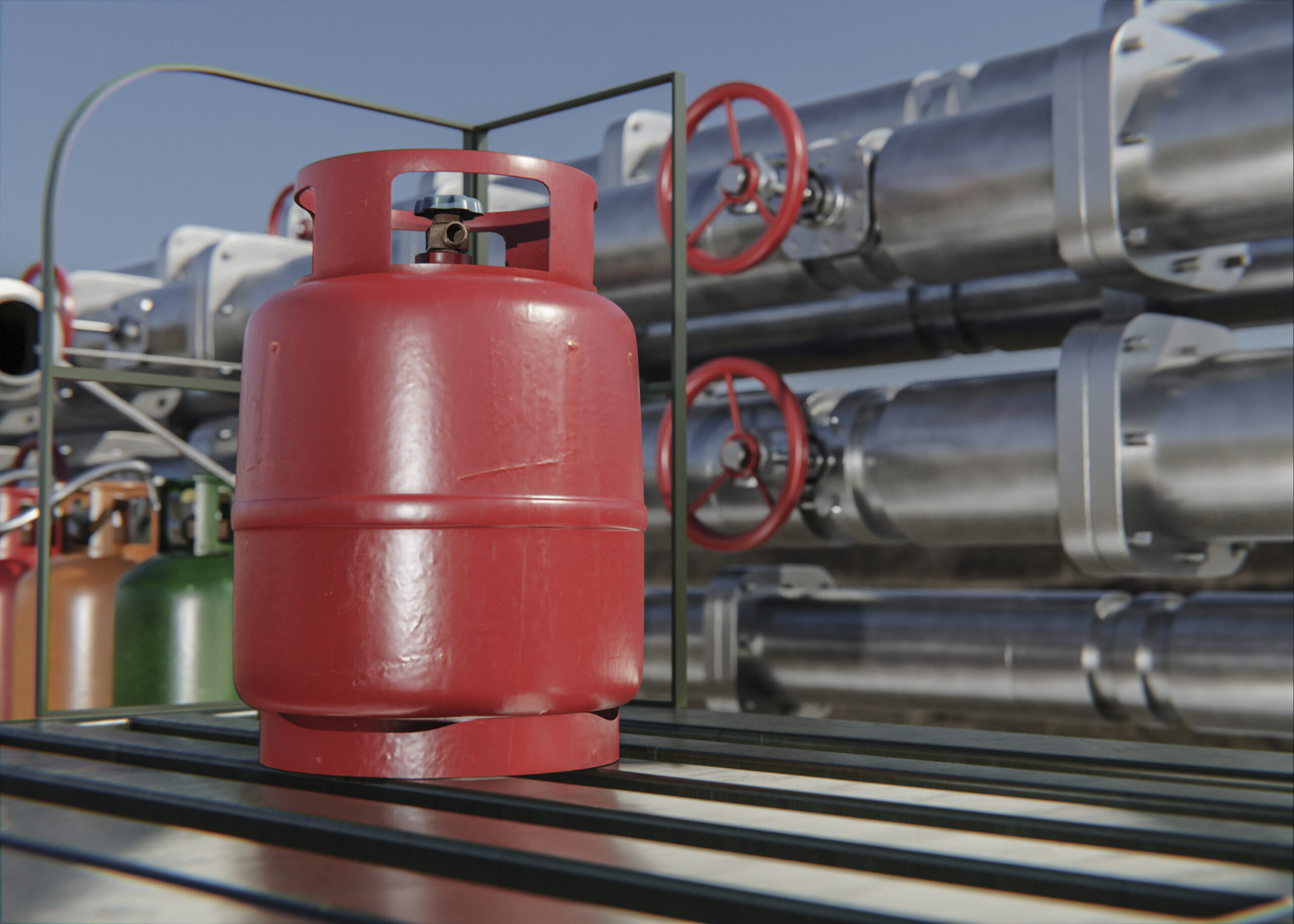 3d-rendering-gas-cylinder